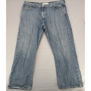 Tommy Hilfiger Freedom Relaxed Jeans Mens 44x30 Blue Straight Leg Denim